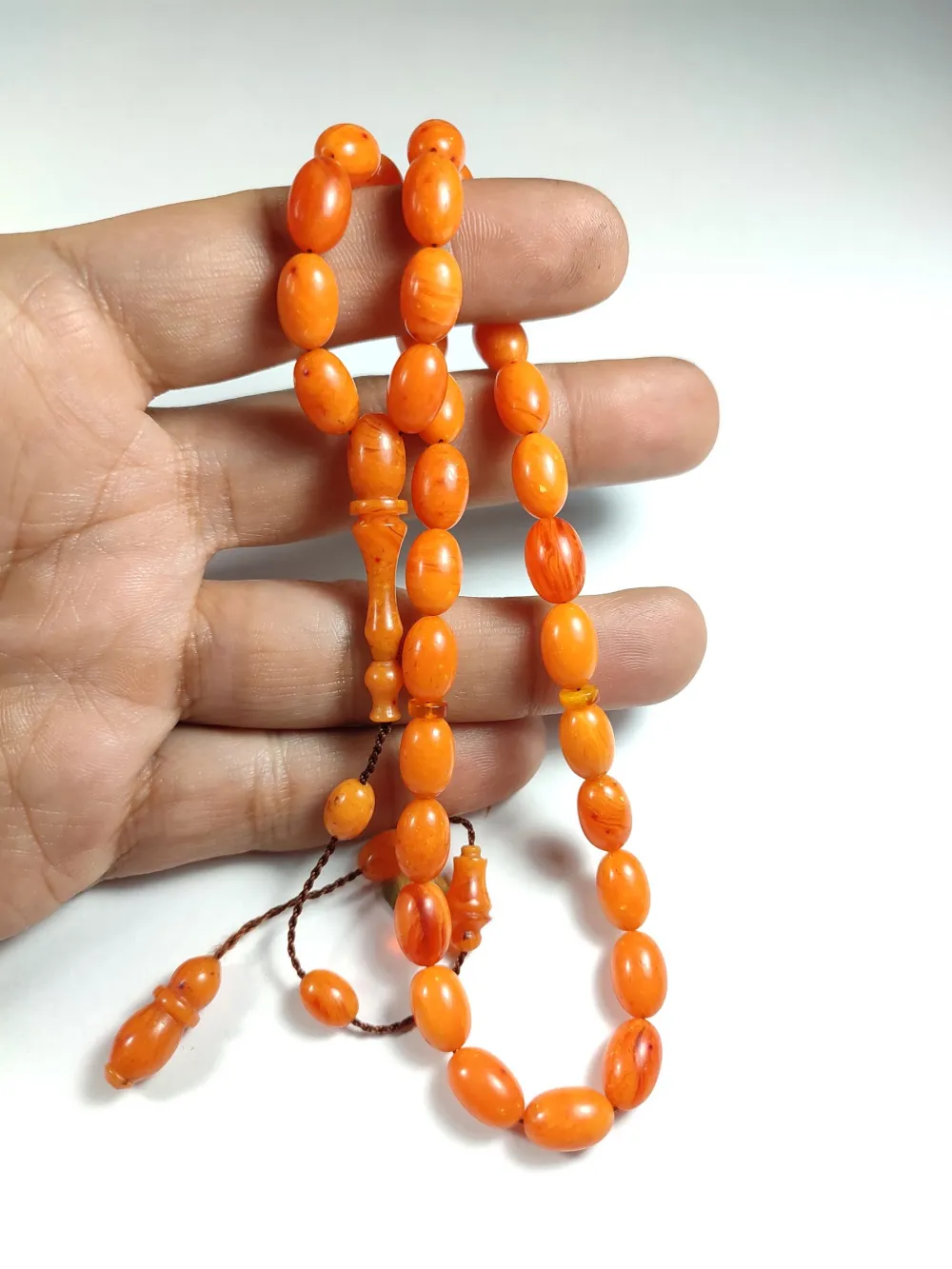 Hakan Kaya Usta İşi̇ İmzalı Sıkma Kehri̇bar küçük resim 4