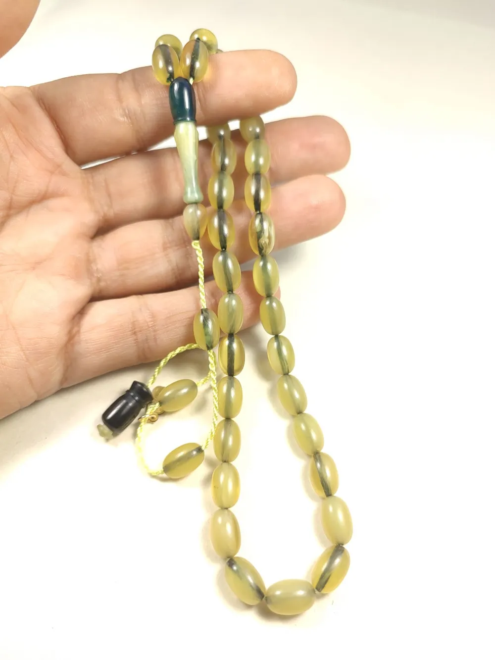 Mesut Elma Usta Eseri̇ İmzalı Kondüsyon Hari̇kası Sıkma Kehri̇bar küçük resim 5