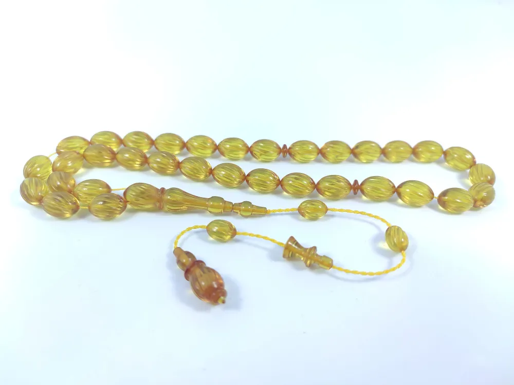 Efsane Usta Muhammed Erden Vıp Seri̇si̇ Kalem Oyma Alman Zar Kehri̇bar küçük resim 2