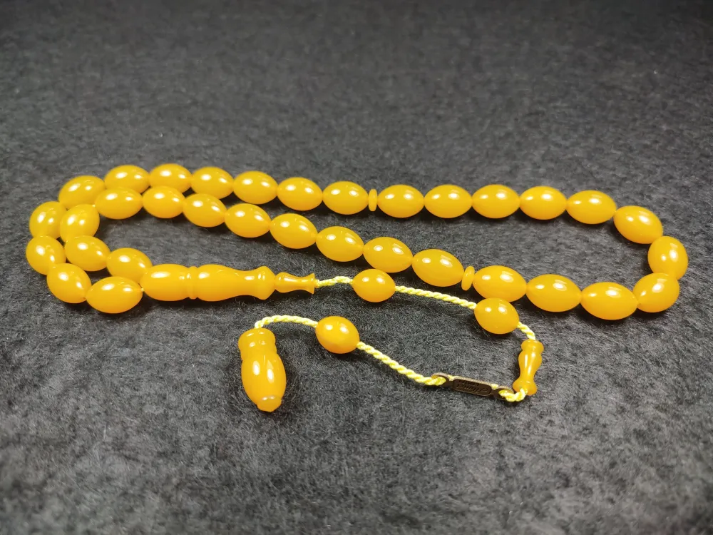 Ahmet Emi̇n Usta Eseri̇ Kuru Torna El Ci̇lalı Sıkma Kehri̇bar küçük resim 3