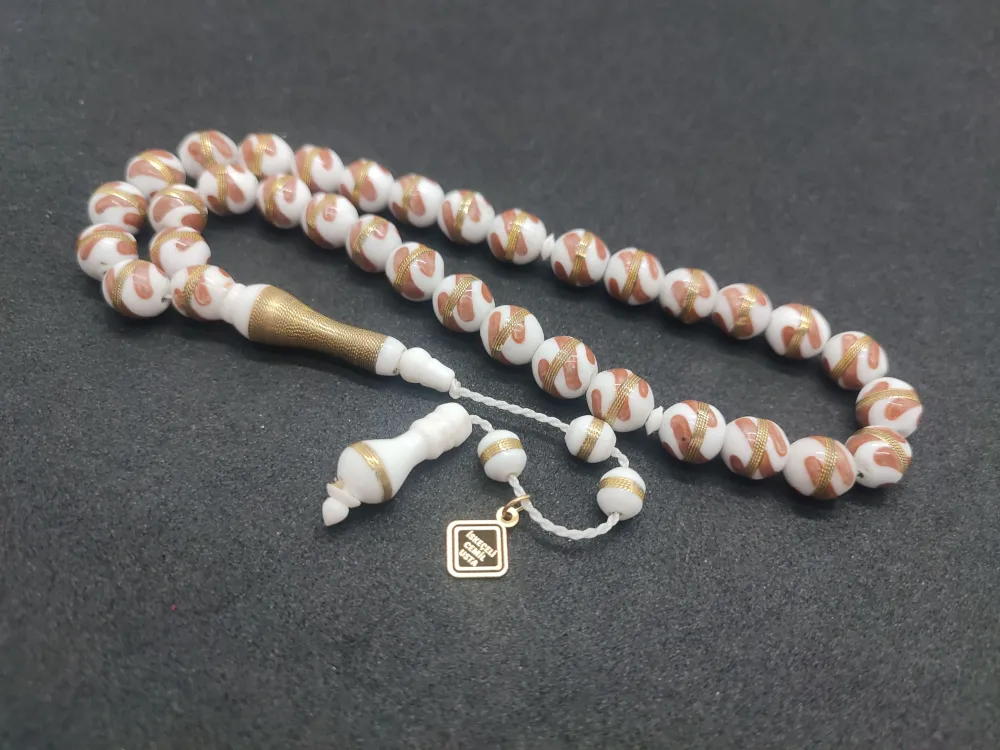 İskeçeli̇ Cemi̇l Usta Eseri̇ Gümüş Sarmal Ve Mi̇neli̇ Deve Kemi̇ği̇