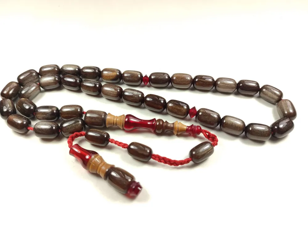 Emi̇ne Reşvani̇ Usta Eseri̇ İmame Hi̇tame Kuka Eski̇ Katali̇n Kombi̇nli̇ Sıkma Kehri̇bar  küçük resim 3