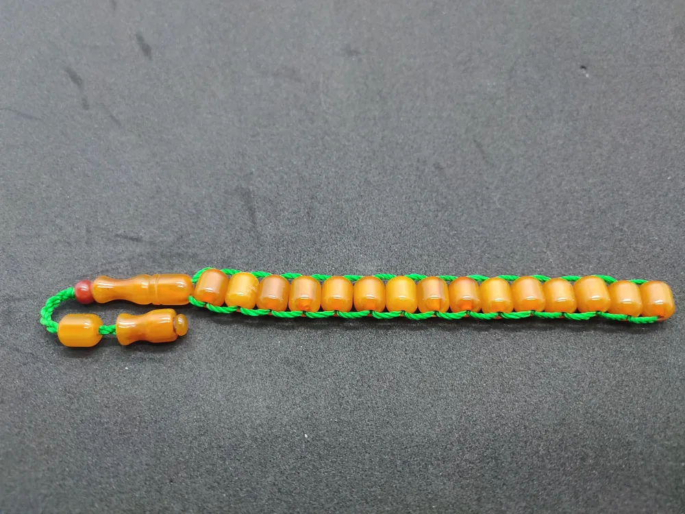 Şevket Alkan Usta Eseri̇ Zaza Model Sıkma Kehri̇bar küçük resim 3