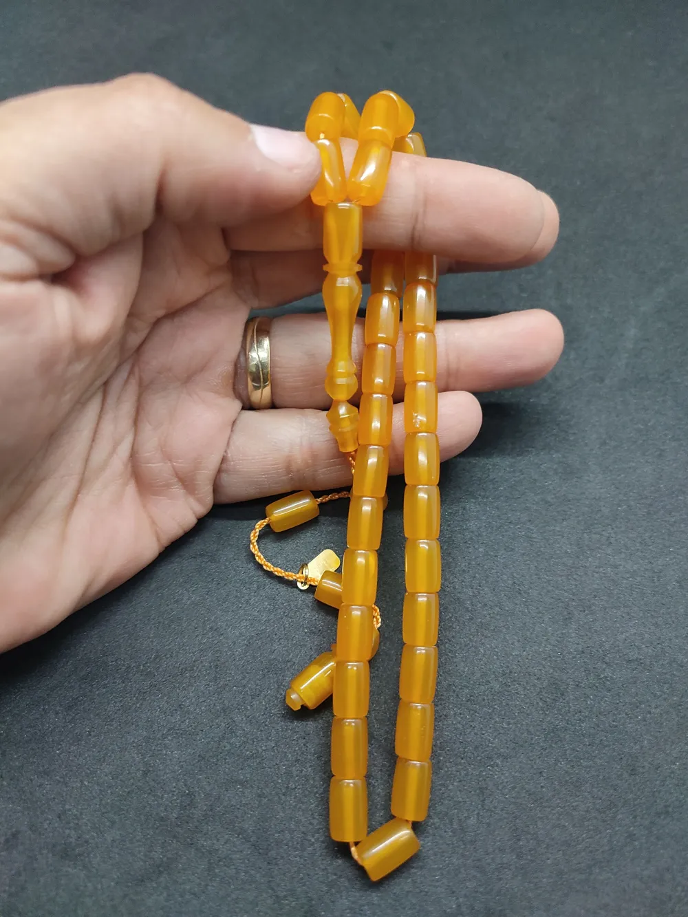 Mehmet Mercan Usta Eseri̇ Kesme Model Yemen Zar Kehri̇bar küçük resim 4