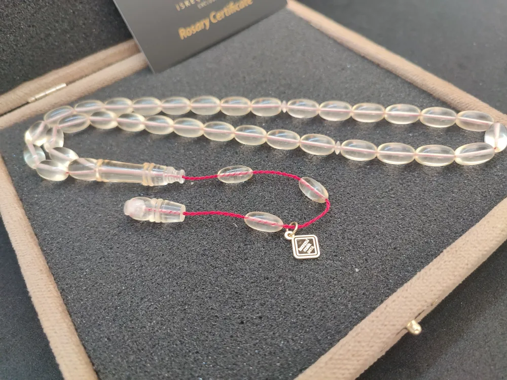 İskeçeli̇ Cemi̇l Usta Eseri̇ Vıp Kutulu 21.03 Gr. Ukrayna Damla Kehri̇bar küçük resim 2