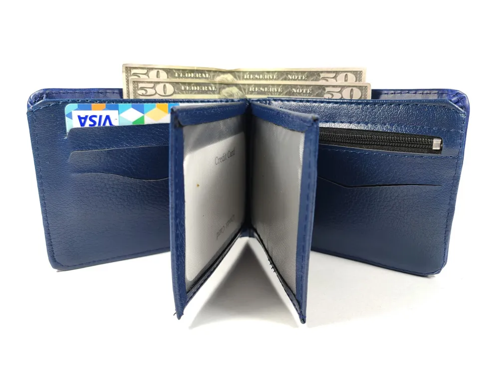 Hedi̇ye Kutulu Şık Deri̇ Cüzdan Kartlık Ve Kağıt Para Bölmeli̇ küçük resim 3