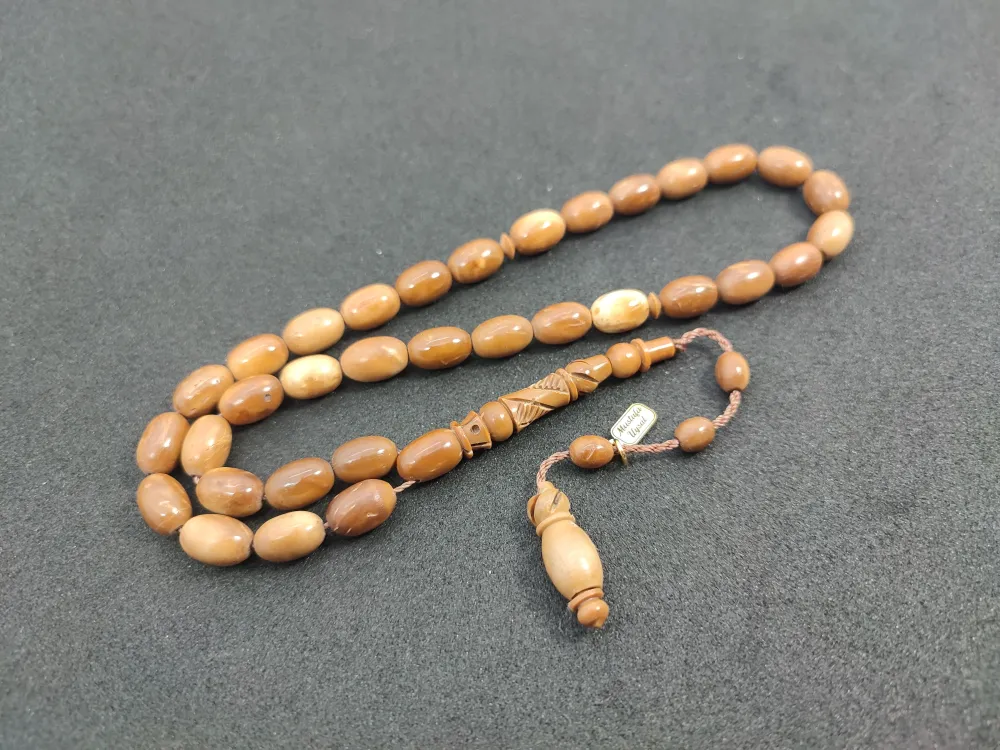 Mustafa Uysal Usta Eseri̇ İmame Hi̇tame Kalem Oyma  Naturel Kuka