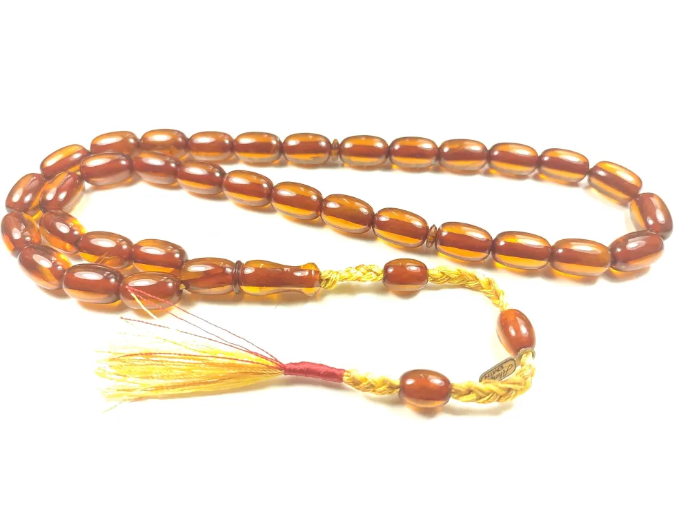 Ahmet Emi̇n Usta Eseri̇ Eski̇ Usul Kat Kat İpe Di̇zi̇lmi̇ş Kuru Torna Objeden Katali̇n  küçük resim 3