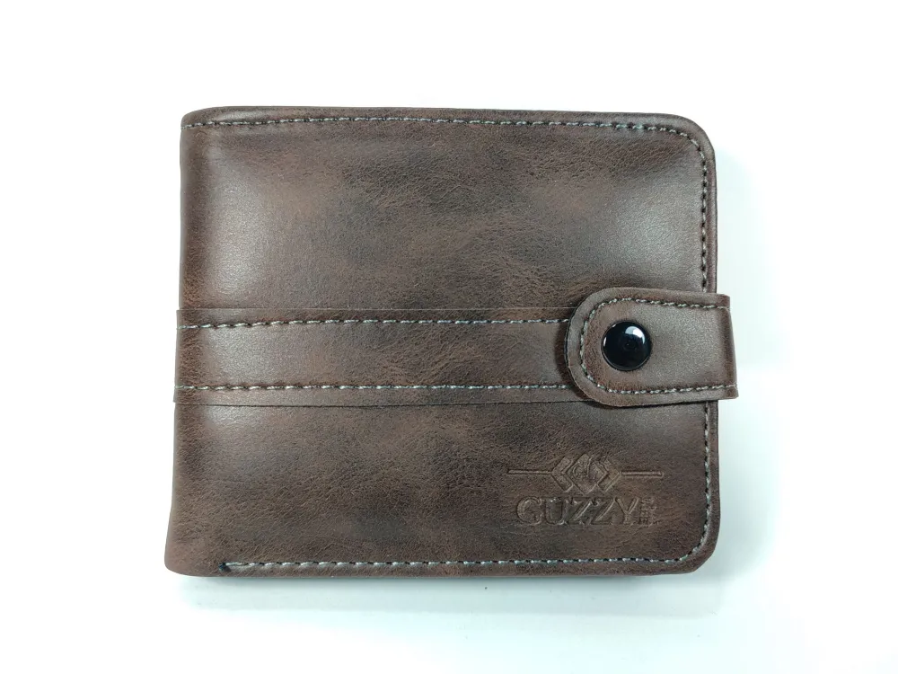 Hedi̇ye Kutulu Şık Deri̇ Cüzdan Kartlık Ve Kağıt Para Bölmeli̇