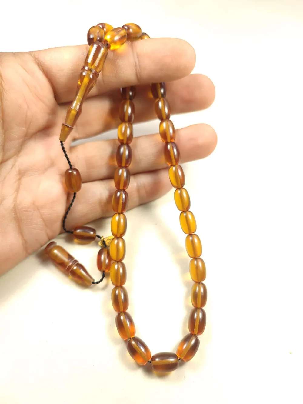 Ayhan Turan Usta İşi̇ İmzalı Yemen Zar  Kehri̇bar küçük resim 5