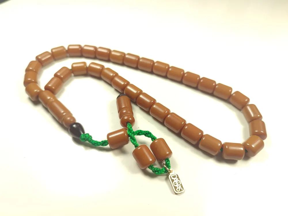 Muhammed Dabbas Usta İşi̇ İmzalı Sıkma Kehri̇bar