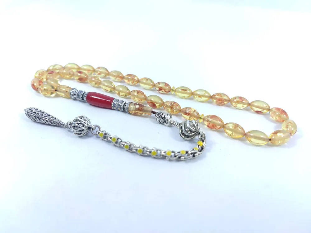 Şevket Alkan Usta Eseri̇ Gümüş Nakkaş İşlemeli̇ Ateş-İ Kehri̇bar