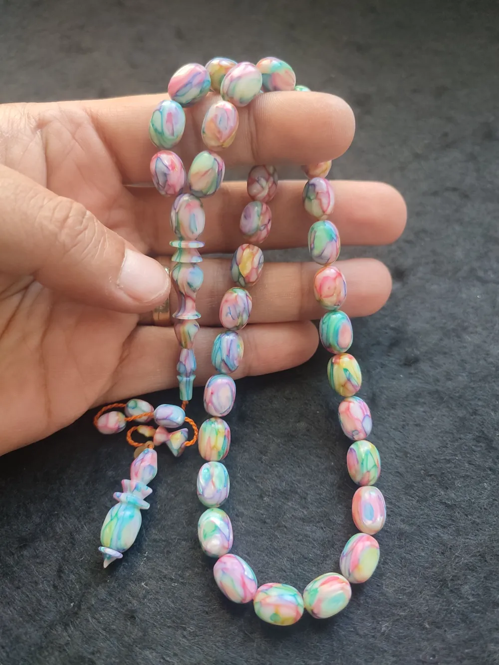 Dalgıç Usta İşi̇ İmzalı Mühürlü  Fransız  Galali̇t küçük resim 4