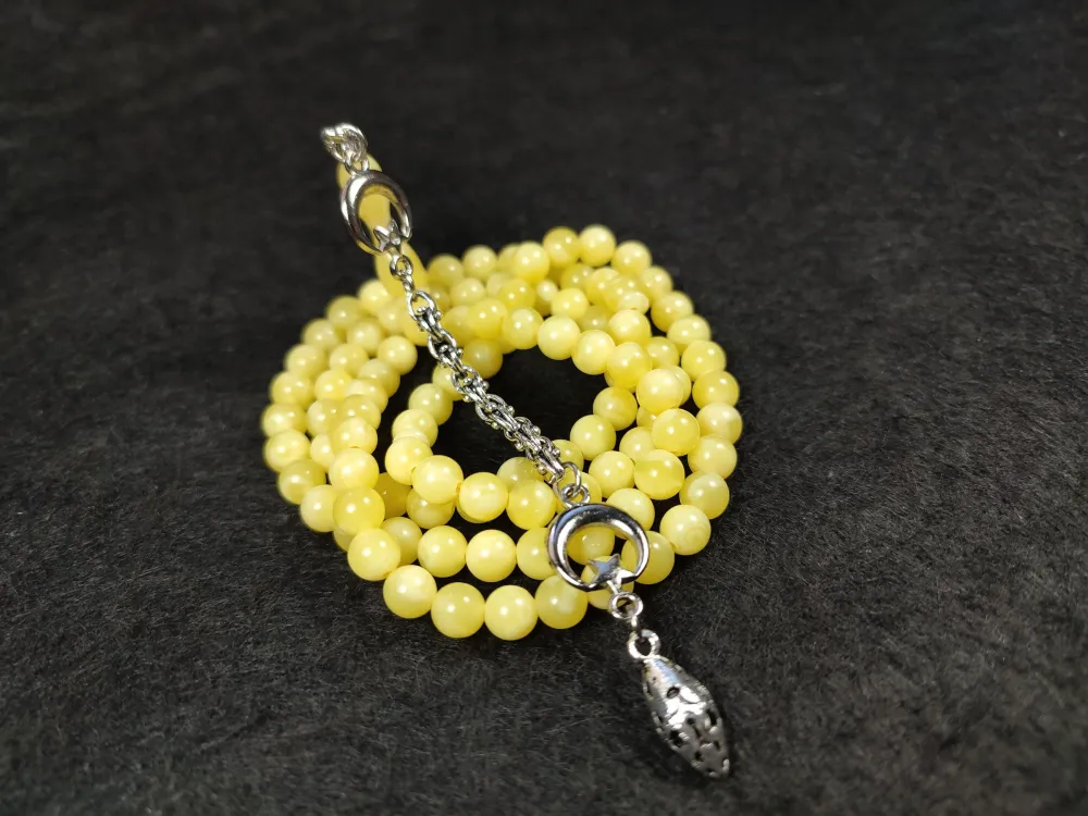 Gümüş Kaplama Püsküllü Beyrut Namaz Tesbi̇hi̇