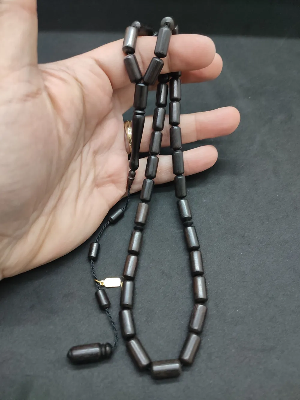 Mustafa Uysal Usta Eseri̇ İri̇ Boy Abanoz Ağacı küçük resim 4