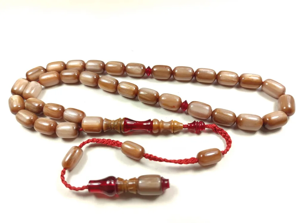 Emi̇ne Reşvani̇ Usta Eseri̇ İmame Hi̇tame Kuka Eski̇ Katali̇n Kombi̇nli̇ Sıkma Kehri̇bar  küçük resim 2