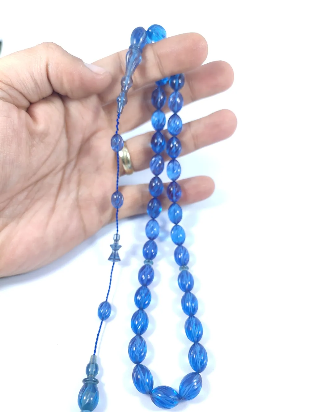 Efsane Usta Muhammed Erden Vıp Seri̇si̇ Kalem Oyma Alman Zar Kehri̇bar küçük resim 5