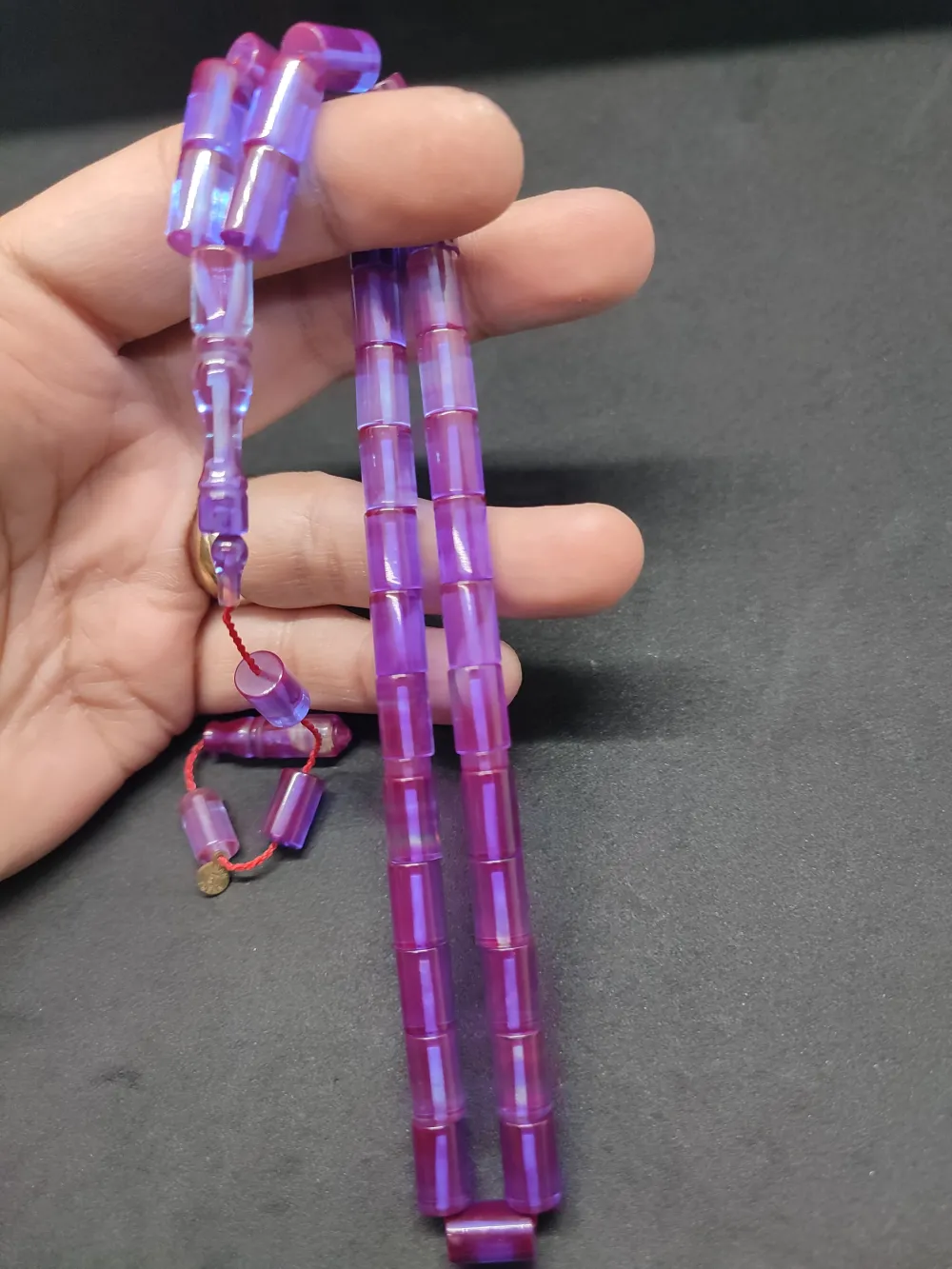 Erhan Turan Usta Eseri̇ 0.6 Şeffaf Deli̇m Çi̇ft Kat Ci̇lalı Ok Gi̇bi̇ Ateş-İ Kehri̇bar  küçük resim 3