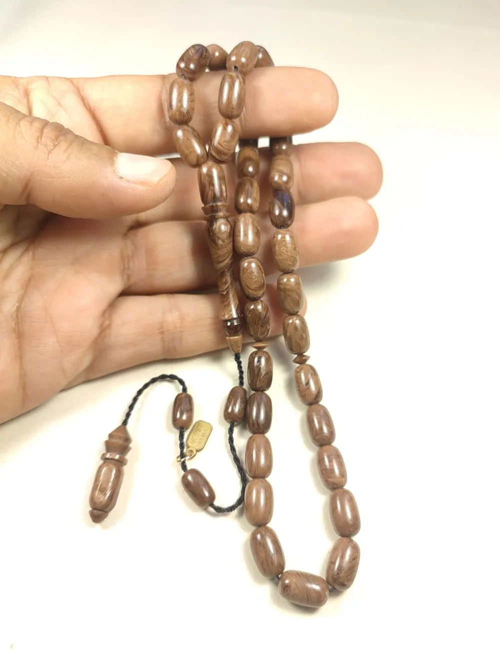 Mesut Elma Usta Eseri̇ İmzalı Kondüsyon Hari̇kası Sıkma Kehri̇bar küçük resim 4