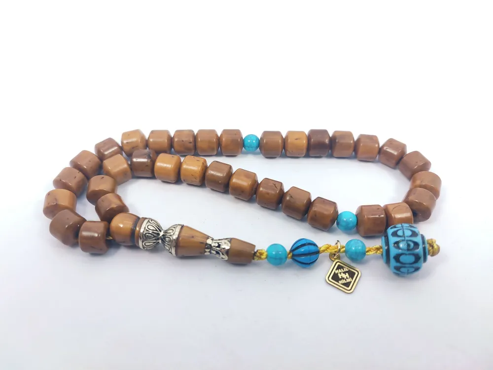 Hali̇l Hi̇lmi̇ Usta Eseri̇ 925 Ayar Gümüş Nakkaş Ari̇zona Fi̇ruze Kombi̇nli̇  Kuka küçük resim 3