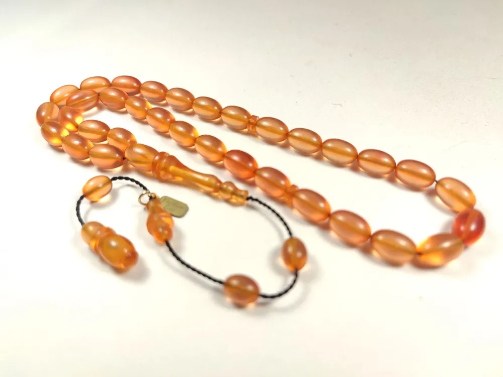 Furkan Gül Usta İşi̇ İmzalı Mühürlü  Alman Zar Kehri̇bar