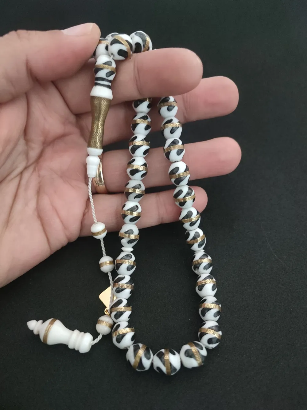 İskeçeli̇ Cemi̇l Usta Eseri̇ Gümüş Sarmal Mi̇neli̇ Deve Kemi̇ği̇ küçük resim 5