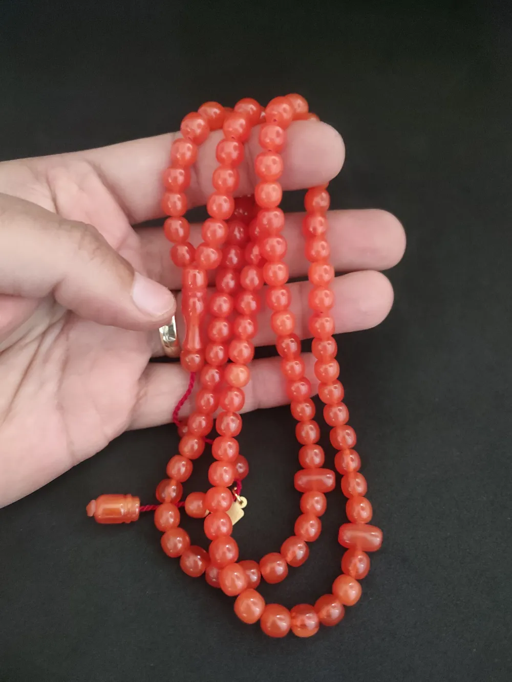 Zeyn Usta Eseri̇ Sıkma Kehri̇bar Namaz Tesbi̇hi̇ küçük resim 5