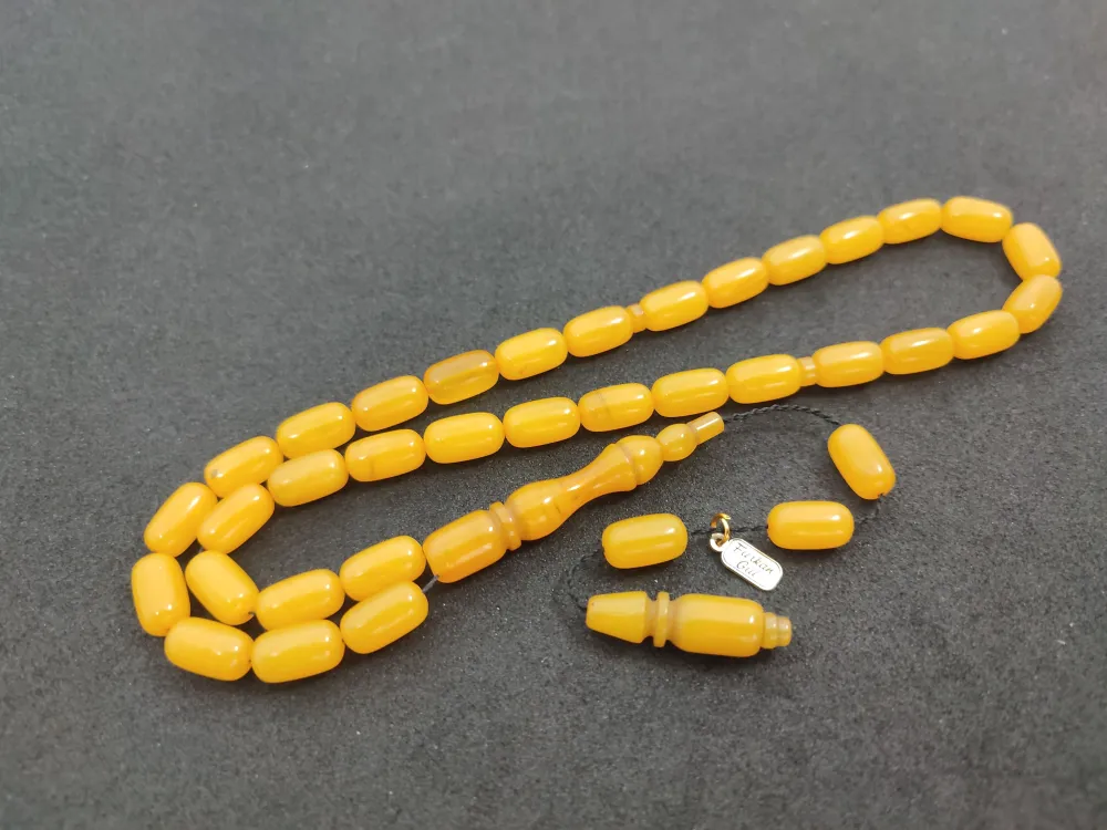 Furkan Gül Usta Eseri̇ 0.6 Şeffaf Deli̇m Çi̇ft Kat Ci̇lalı Sıkma Kehri̇bar