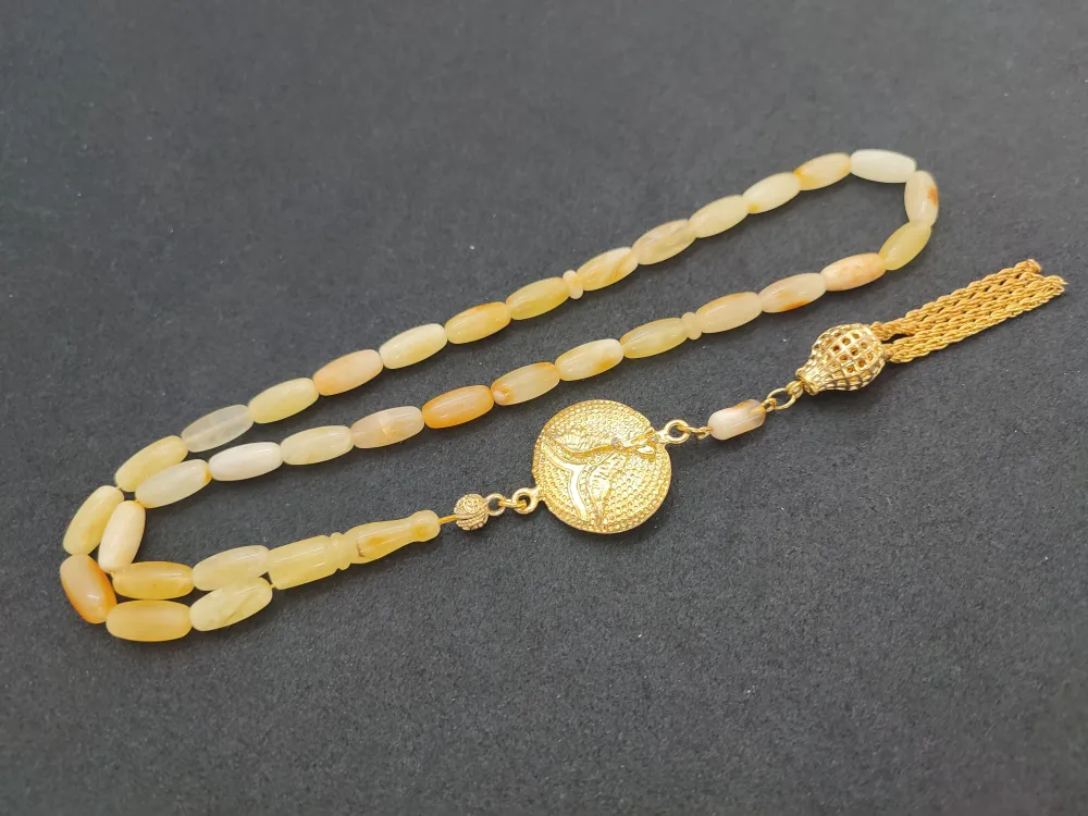 Kaçkar Usta Eseri̇ 115.43 Gr 475 Ayar Gümüş Püsküllü 13.56 Gr Mat Kaya Damla küçük resim 3