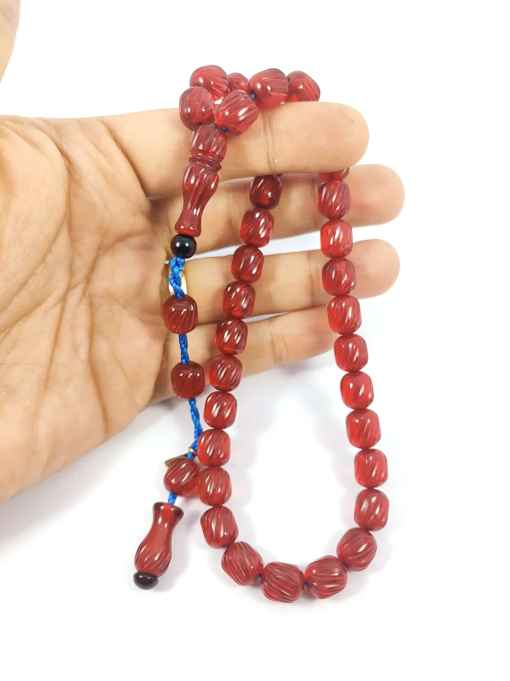 Muhammed Dabbas Usta İşi̇ İmzalı Kalem Oyma Ateş-İ Kehri̇bar küçük resim 4