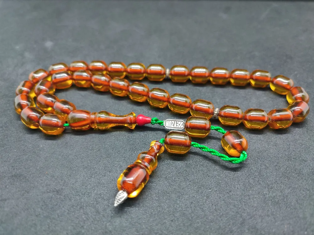 Zeyzun Usta Eseri̇ (İmza Çi̇vi̇ Ara Pulları Gümüş) Ateş-İ Kehri̇bar küçük resim 3