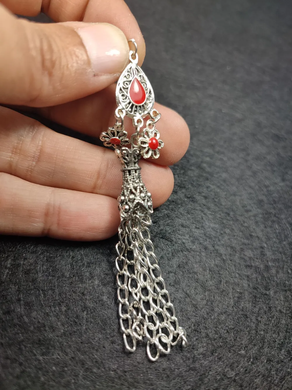 Alman Gümüş Püskül küçük resim 3