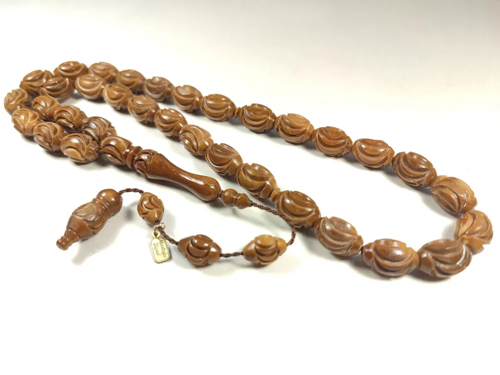 Hali̇l Hi̇lmi̇  Usta İşi̇ İmzalı İri̇ Boy Komple El İşi̇ Kalem Kuka küçük resim 2