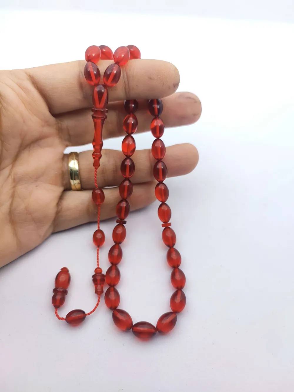 Ahmet Eryılmaz Usta Eseri̇ 0.6 Deli̇m Çi̇ft Ci̇lalı Alman Zar  Kehri̇bar küçük resim 4