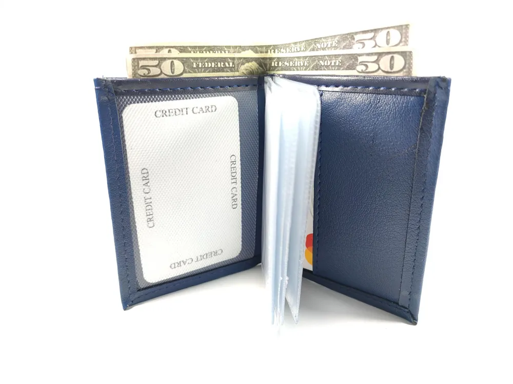 Hedi̇ye Kutulu Şık Deri̇ Cüzdan Kartlık Ve Kağıt Para Bölmeli̇ küçük resim 3