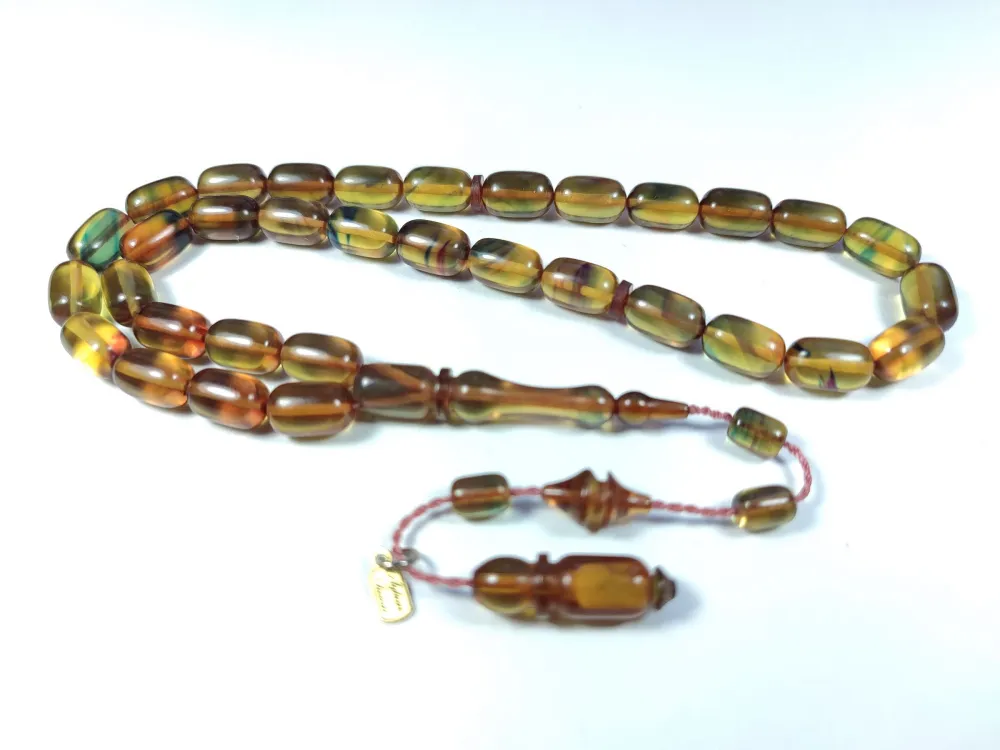 Ayhan Turan Usta İşi̇ İmzalı  Sıkma Kehri̇bar küçük resim 3