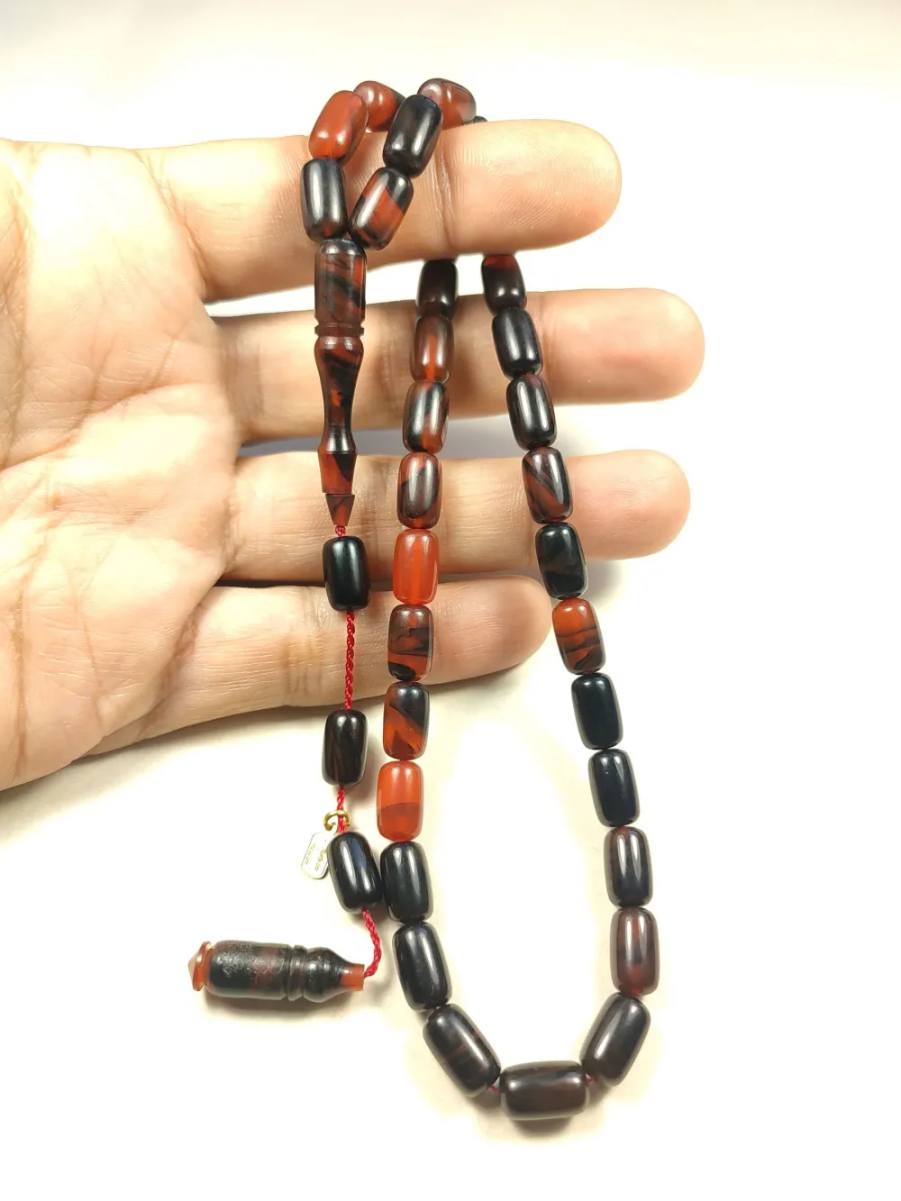 Ayhan Turan Usta İşi̇ İmzalı Sıkma Kehri̇bar küçük resim 4