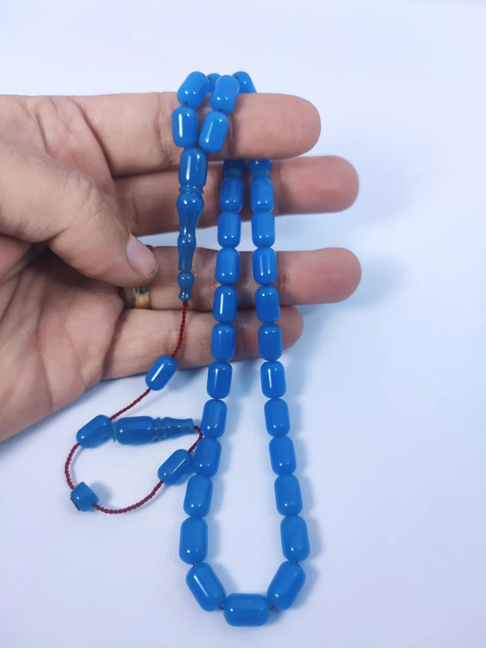 Şevket Buğruca Usta Eseri̇ 0.6 Deli̇m Çi̇ft Ci̇lalı Sıkma Kehri̇bar küçük resim 5