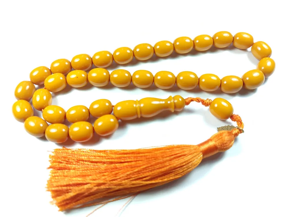 Ebu Zeyn Usta İşi̇ İmzalı Mühürlü Sıkma Kehri̇bar