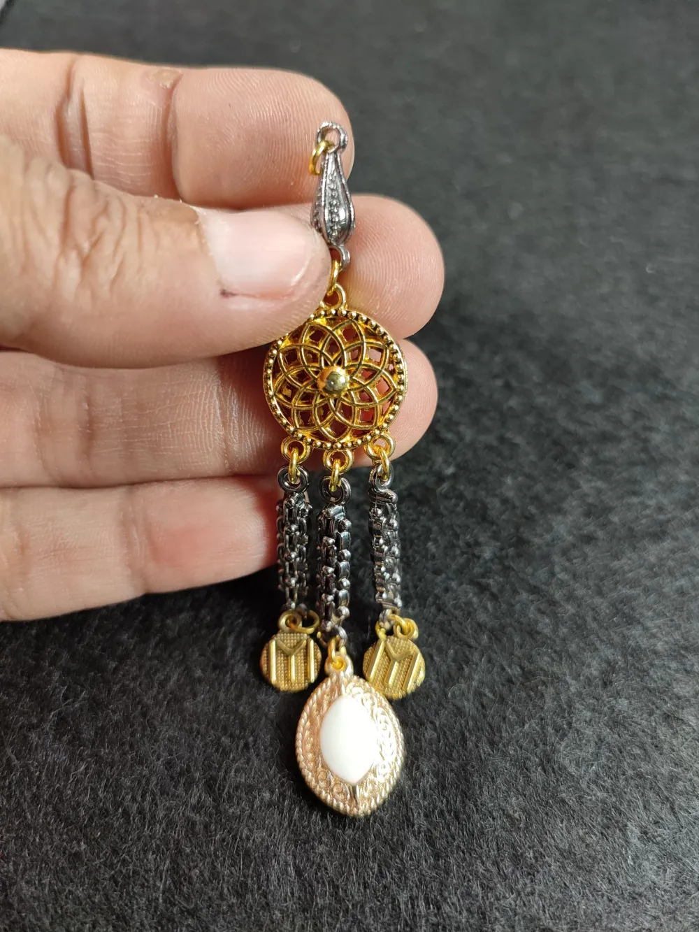 Alman Gümüş Tesbi̇h Püskülü küçük resim 2