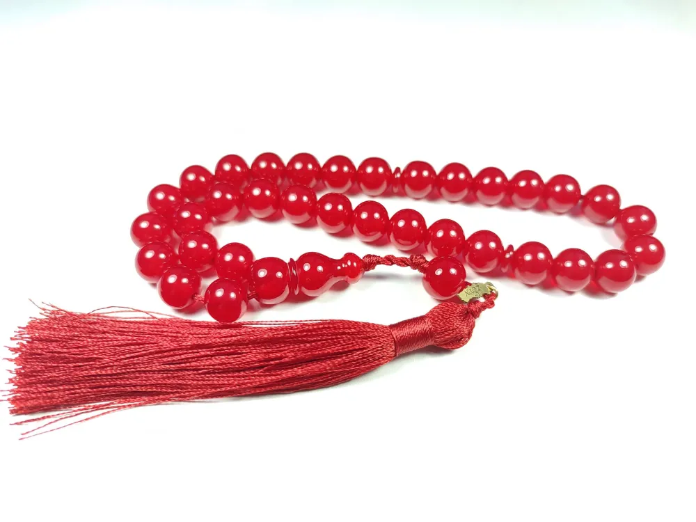 Ebu Zeyn Usta İşi̇ İmzalı Mühürlü Sıkma Kehri̇bar küçük resim 2