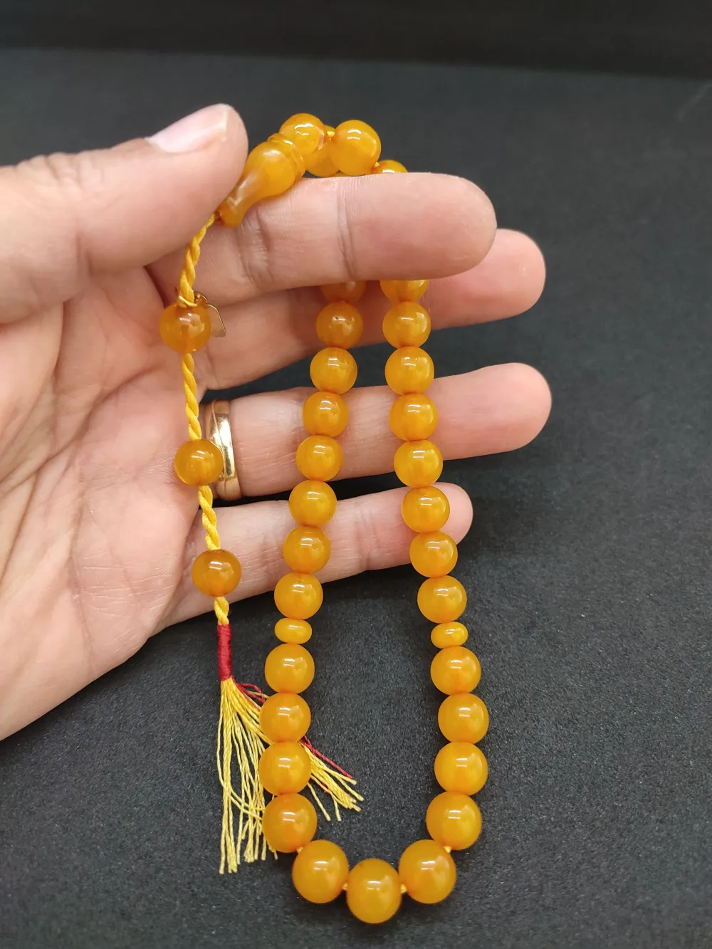 Osama Omari̇ İmzalı Eski̇ Usul Havşalı Horoz İmame 50 Yaşında Alman Faturan küçük resim 5