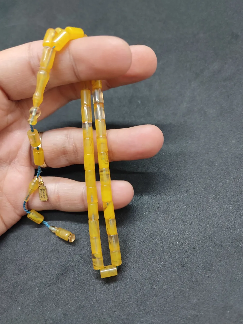 Mehmet Mercan Usta Eseri̇ Bi̇lek Boy Ok Gi̇bi̇ Kesme Sıkma Kehri̇bar küçük resim 2