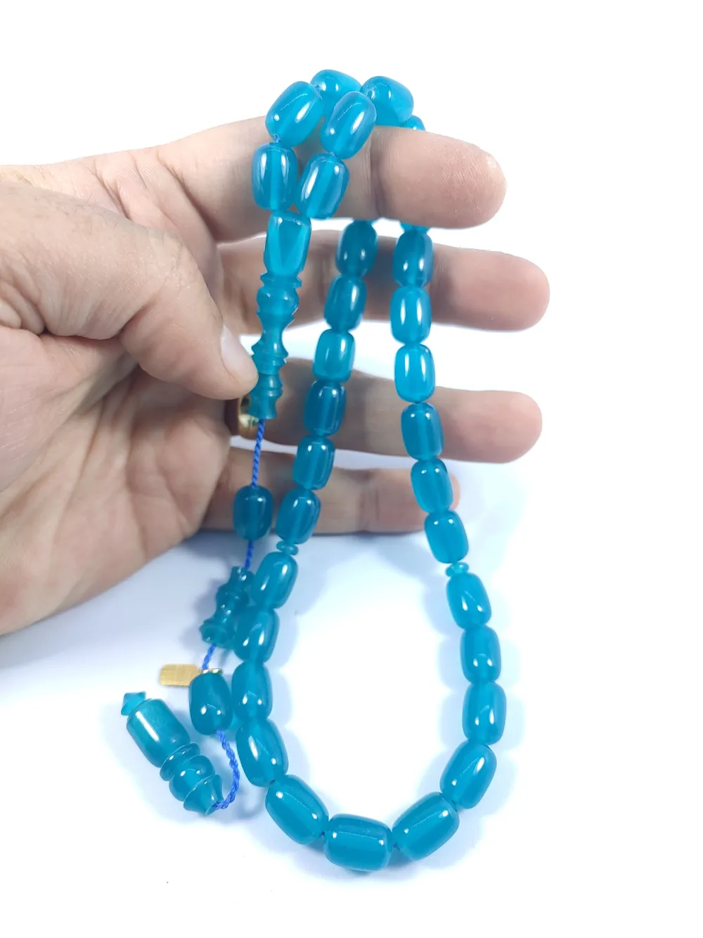 Mehmet Mercan Usta Eseri̇ Çi̇ft Zımpara Çi̇ft Ci̇lalı Ateş-İ Kehri̇bar küçük resim 5