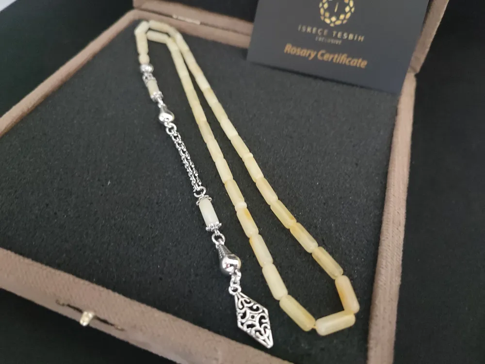 Gümüş Püsküllü Vıp Kadi̇fe Kutulu 11.10 Gr.  Hatasız Kali̇ngrad Krali̇çe Kaya Damla küçük resim 3