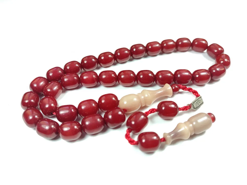 Mahmud Zeyzun Usta İşi̇ İmzalı (İmzası Gümüştür) Sıkma Kehri̇bar