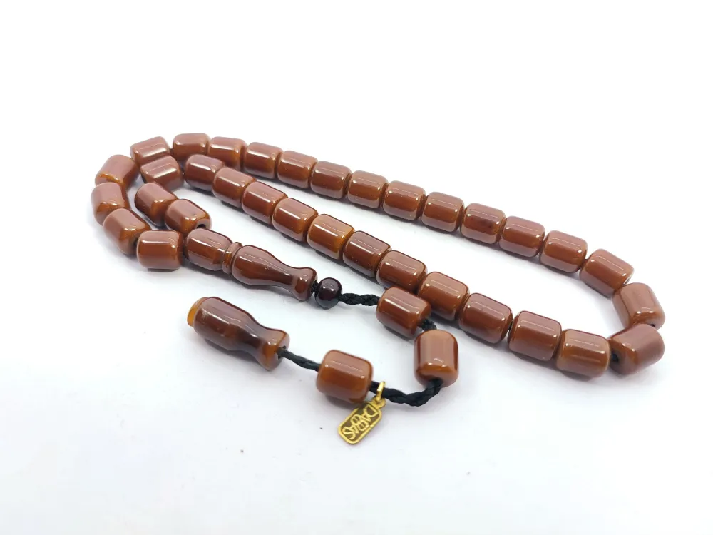 Muhammed Dabbas Usta Eseri̇ Osmanlı Torunu (Osmanlıya En Yakın) Sıkma Kehri̇bar küçük resim 2