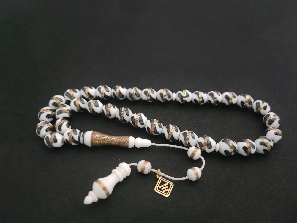 İskeçeli̇ Cemi̇l Usta Eseri̇ Gümüş Sarmal Mi̇neli̇ Deve Kemi̇ği̇ küçük resim 2