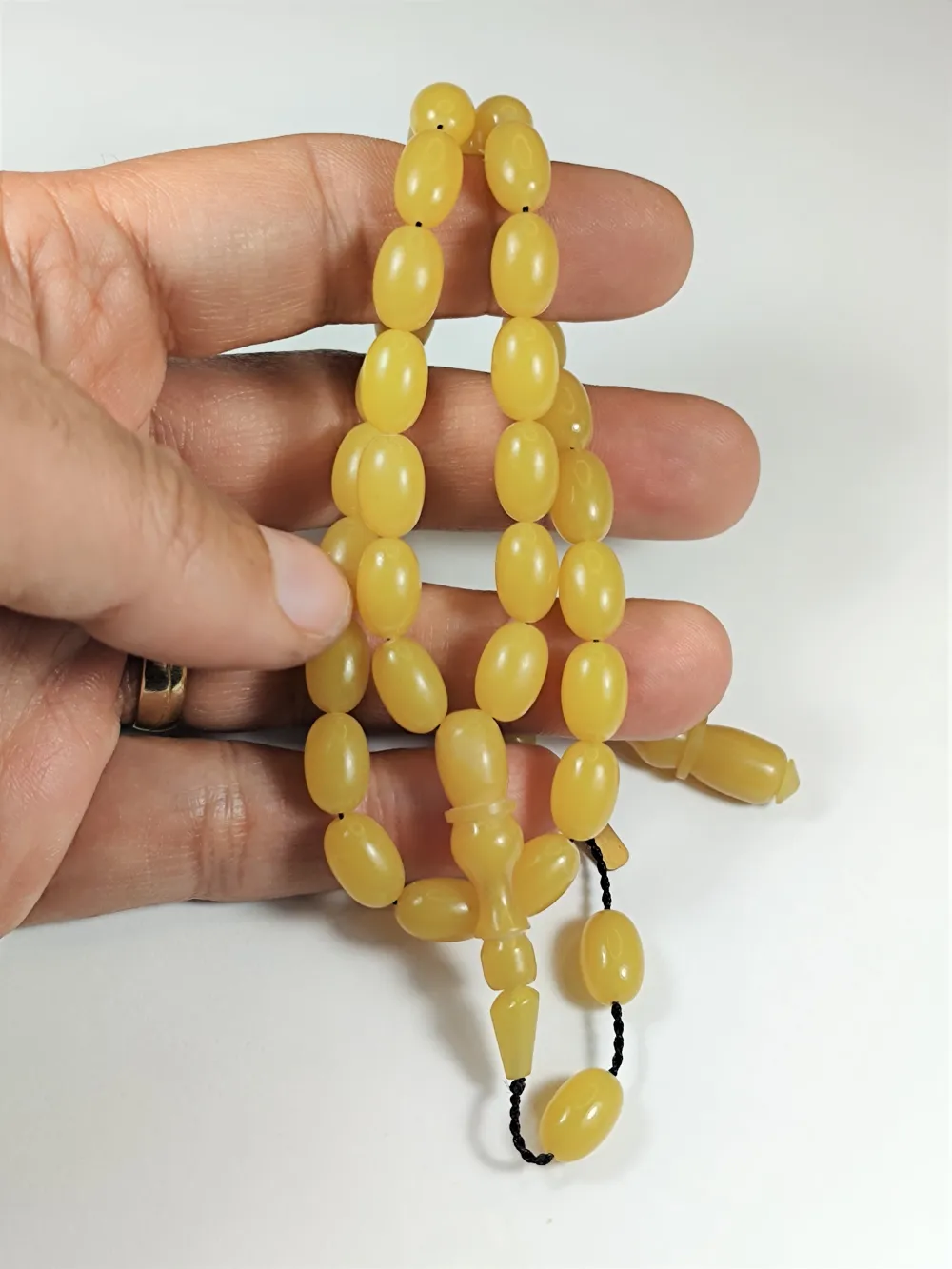 Ayhan Turan Usta İşi̇ İmzalı Mühürlü Sıkma Kehri̇bar küçük resim 4