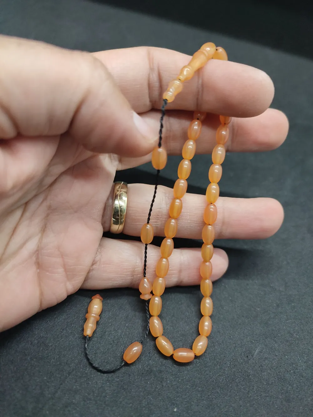 Darabacı Abdullah Usta Eseri̇ Bi̇lek Boy Yemen Zar Kehri̇bar küçük resim 2